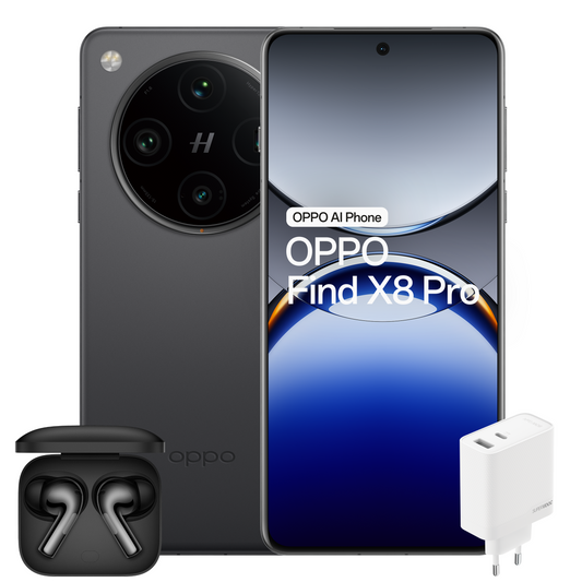 OPPO Find X8 Pro + Enco X3i + SuperVOOC 80W Dual-Port GaN